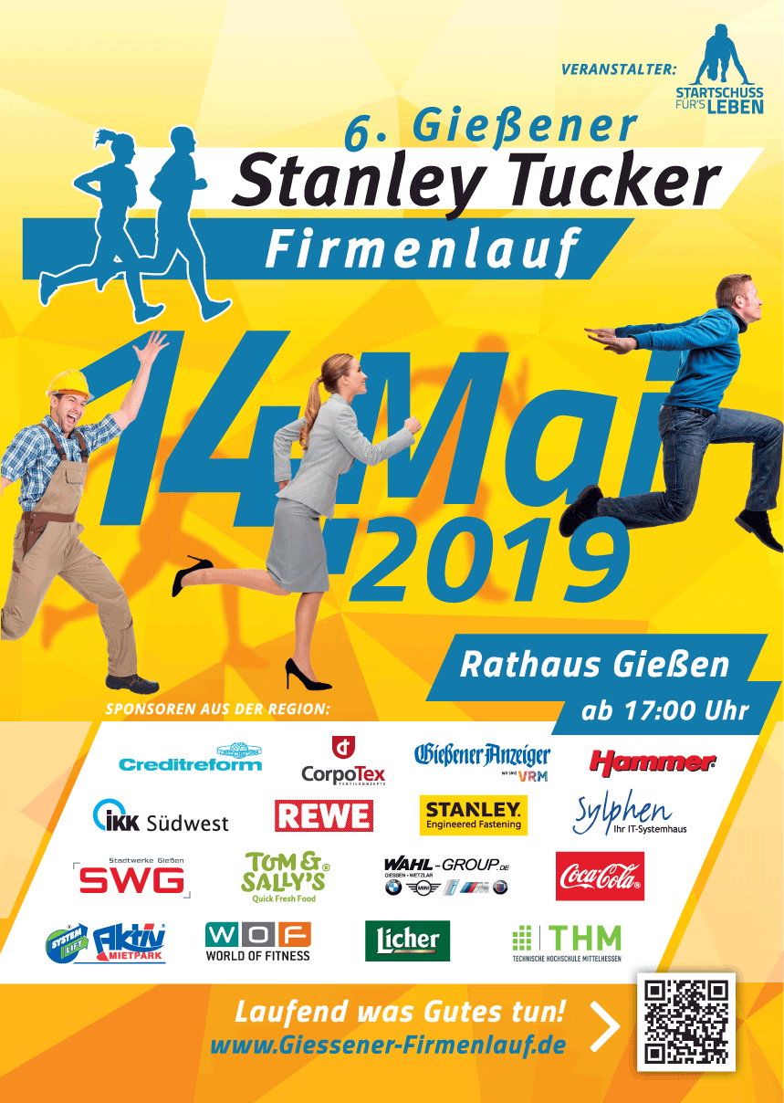 Plakat 6. Gießener Firmenlauf