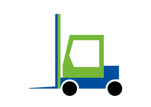 Frontstapler, Gablstapler