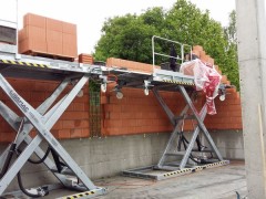 Maurerarbeitsbühne Lissmac 3t 3m mieten