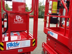 Scheren-Arbeitsbühne PB - AH 6m Elektro mieten