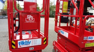 Scheren-Arbeitsbühne PB - AH 6m Elektro mieten