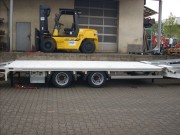 LKW Tandem Tieflader-Anhänger 14t  zulässiges GG mieten