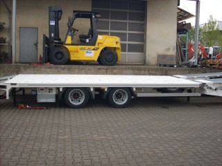 LKW Tandem Tieflader-Anhänger 14t  zulässiges GG mieten