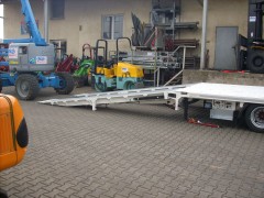 LKW Tandem Tieflader-Anhänger 14t  zulässiges GG mieten