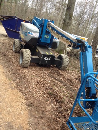 Gelenkteleskop-Arbeitsbühne GENIE 20m Hybrid mieten