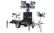 Mobile Flutlichtanlage mit Generator mieten