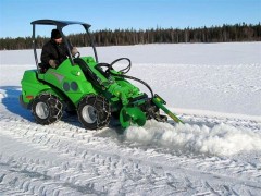 Erdkanalfräse / Grabenfräse für Avant oder Bobcat mieten