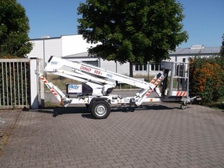 Anhänger-Arbeitsbühne DINO 10,5m mieten