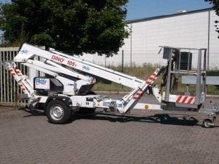 Anhänger-Arbeitsbühne DINO 10,5m mieten