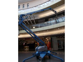 Anhänger-Arbeitsbühne GENIE 18m bis 227kg mieten 