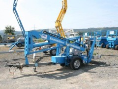 Anhänger-Arbeitsbühne GENIE 18m bis 227kg mieten 