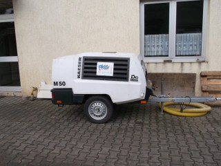 Baukompressor KAESER bis 5 m³/min mieten