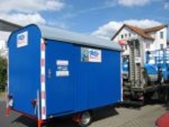Bauwagen 3,5 m - 80 km/h mieten