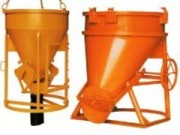 Kran-Betonsilo-Transportkübel mieten 