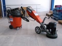 Bodenschleifmaschine Husqvarna PG 280 + Sauger DC 1400 mieten