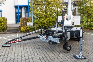 Anhänger-Kran Böcker AHK 30/1500 KS mieten