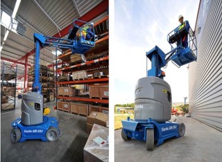 Gelenkteleskop-Arbeitsbühne / Personenlift GENIE 10m Akku mieten