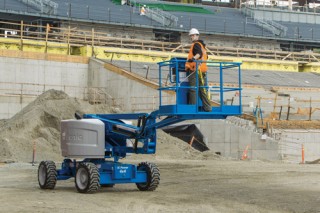 Gelenkteleskop-Arbeitsbühne GENIE 16m - Diesel - Allrad mieten