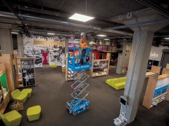 Scheren-Arbeitsbühne GENIE - AH 6m Elektro mieten