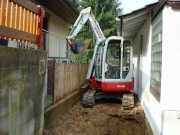 Hüllkreisbagger TAKEUCHI 3,8t mit Kabine mieten
