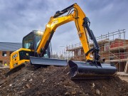 Kompaktbagger JCB 5t mit Kabine mieten