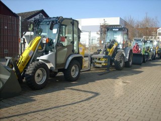 Kompakt-Radlader KRAMER 350 1,7t mieten