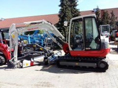 Kompaktbagger TAKEUCHI 5t mit Kabine mieten