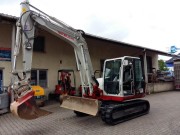 Kompaktbagger TAKEUCHI 9t mit Kabine mieten