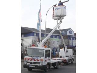 LKW-Arbeitsbühne TOPY 11m 3,5t mieten