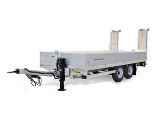 LKW Tieflader-Anhänger 8.9t zulässiges GG mieten