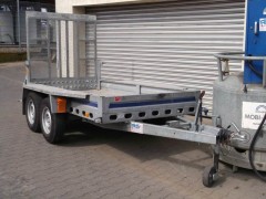 Maschinen-Transport-Anhänger 2,7t zulässiges GG mieten