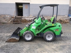 Mini-Radlader AVANT 420 - 1t mieten