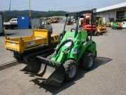 Mini-Radlader AVANT 420 - 1t mieten