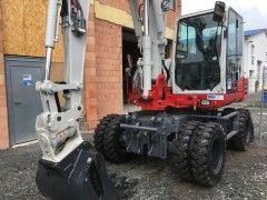 Mobilbagger / Radbagger Takeuchi 10t mieten
