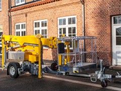 Anhänger-Arbeitsbühne OMME 17m mieten