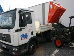 Raddumper AUSA 1,5t Nutzlast mieten