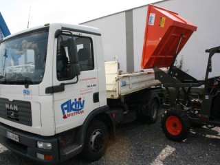 Raddumper AUSA 1,5t Nutzlast mieten