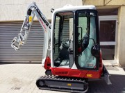Kompaktbagger TAKEUCHI 1,8t mit Kabine mieten