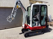 Kompaktbagger TAKEUCHI 1,8t mit Kabine mieten