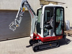 Kompaktbagger TAKEUCHI 1,8t mit Kabine mieten