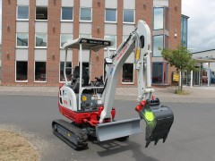 Kompaktbagger TAKEUCHI 1,7t mit Schutzdach mieten