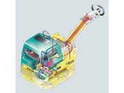 Hydraulische Rüttelplatte AMMANN 540kg GG E-Start mieten