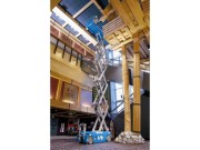 Scheren-Arbeitsbühne GENIE - AH 12m - schmal - Elektro mieten