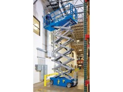 Scheren-Arbeitsbühne GENIE - AH 14m Elektro mieten