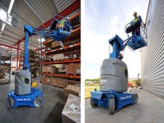 Mastbühne / Personenlift GENIE 10m mit Korbarm mieten