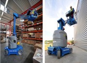 Mastbühne / Personenlift GENIE 10m mit Korbarm mieten